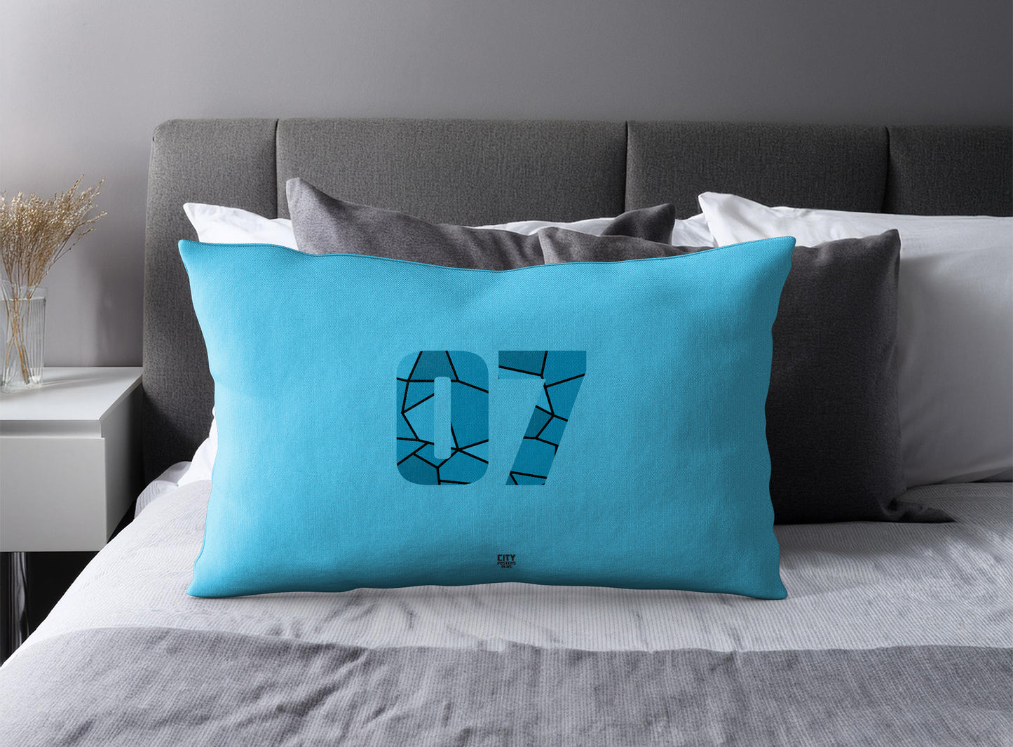 Print Deliver Plus 07 Number Square & Rectangle Pillow Cases