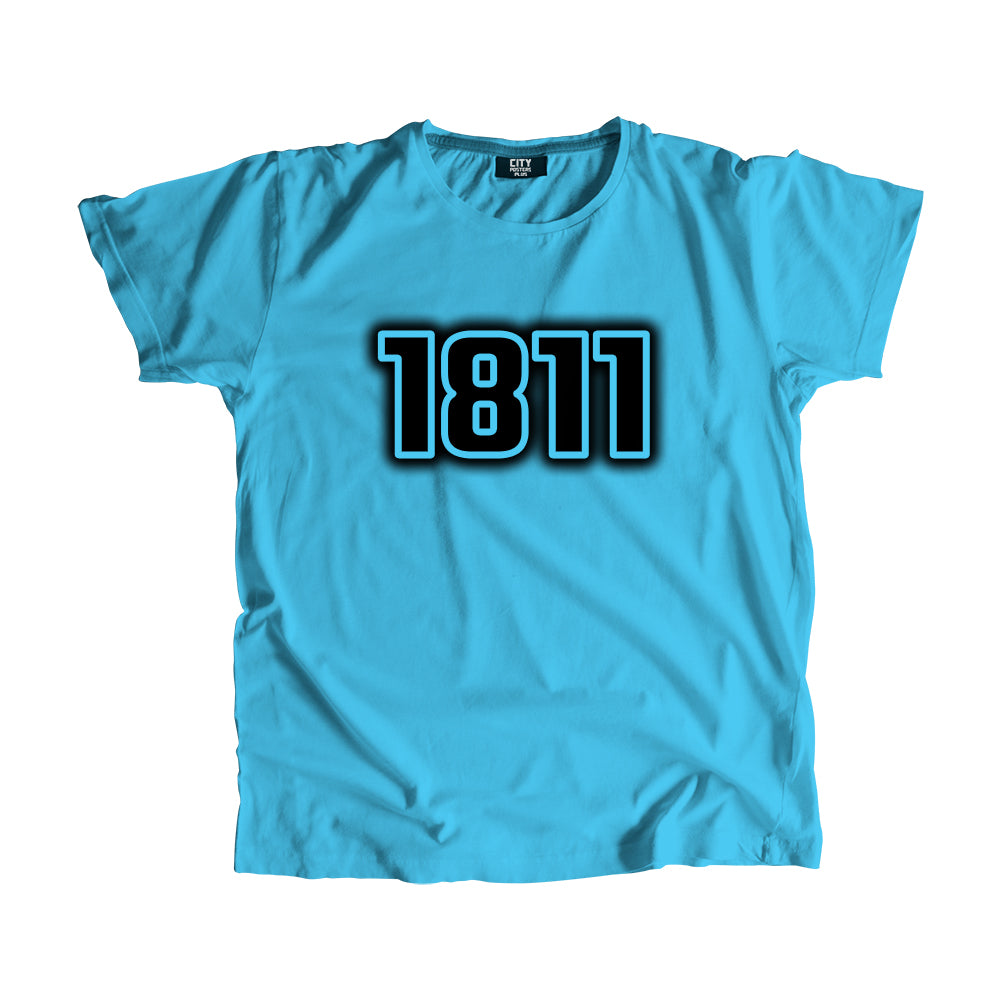 1811 Year Men Unisex T-Shirt (Sky Blue)