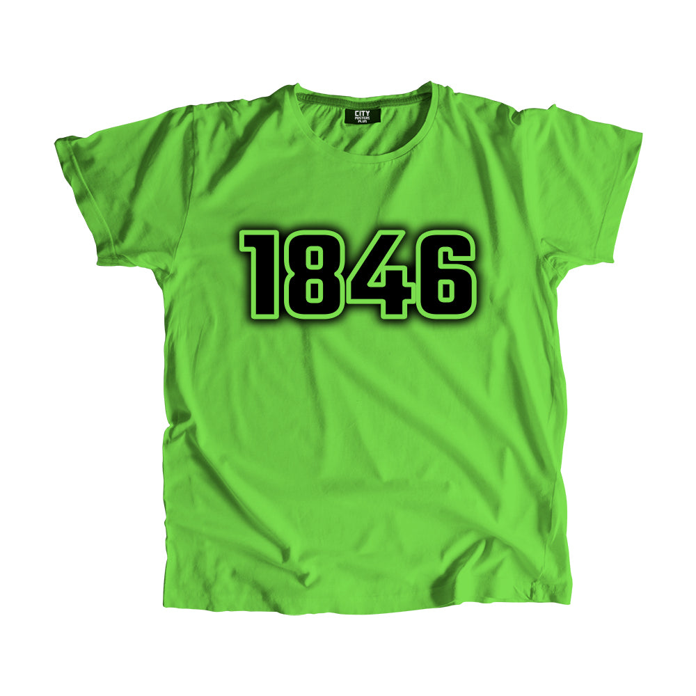 1846 Year Men Unisex T-Shirt (Liril Green)