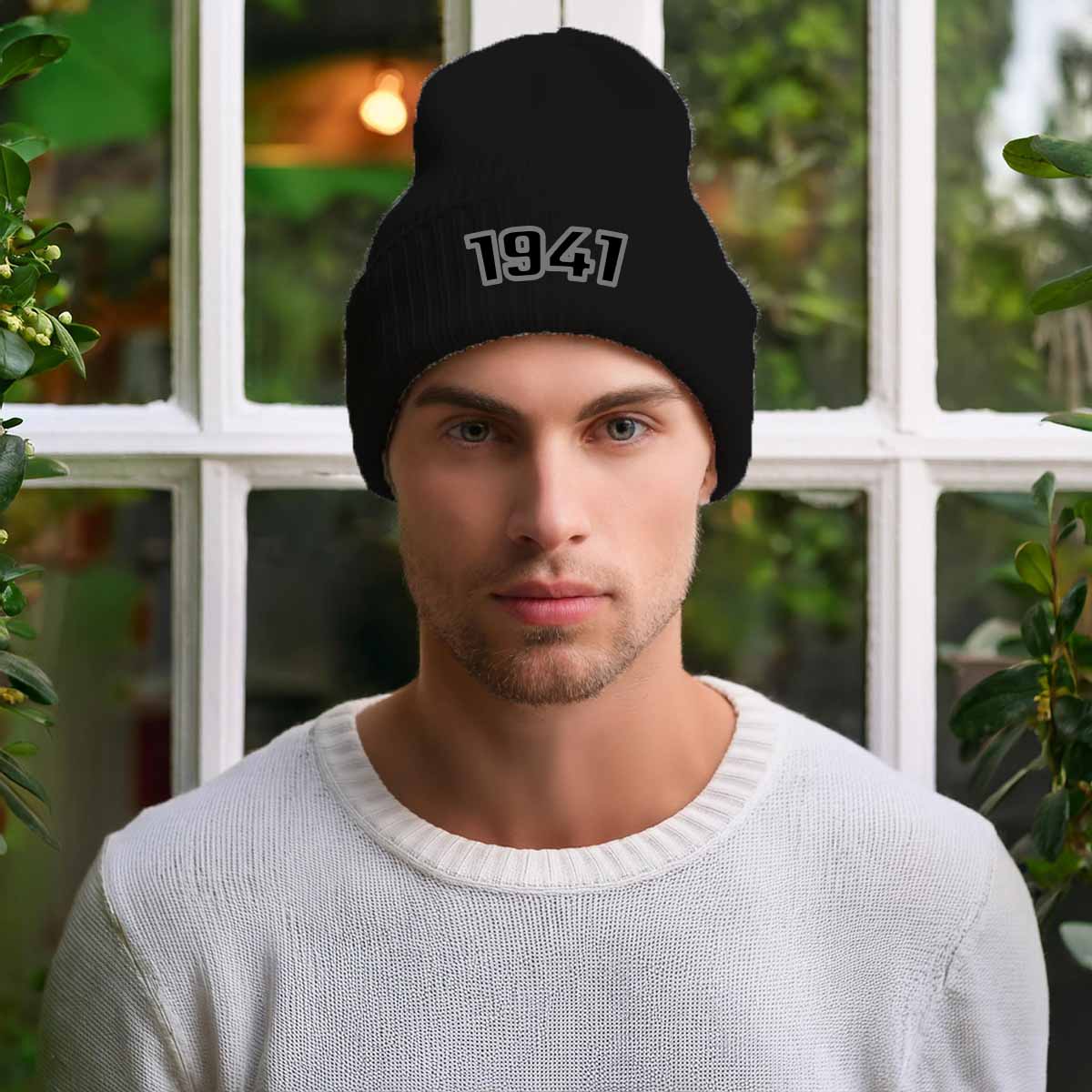 Beanie Plus 1941 Year Beanie | Vintage & Future Year Knit Winter Hat