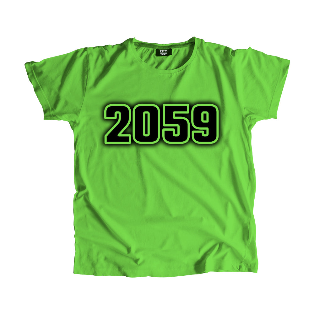 2059 Year Men Unisex T-Shirt (Liril Green)