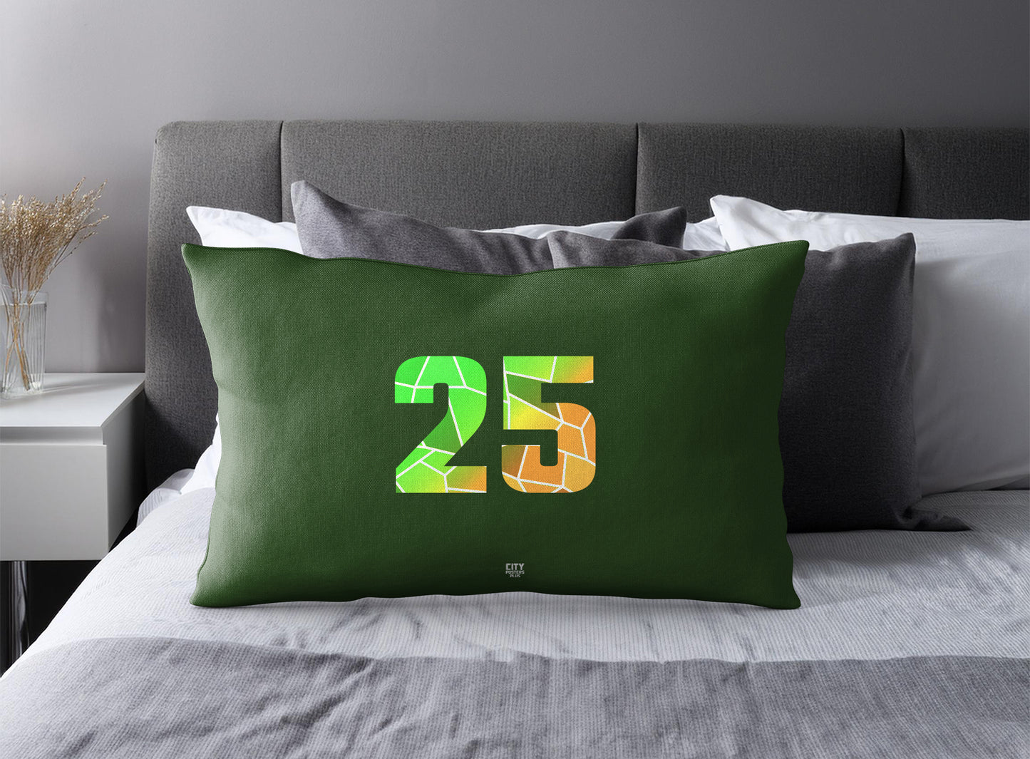 Print Deliver Plus 25 Number Square & Rectangle Pillow Cases