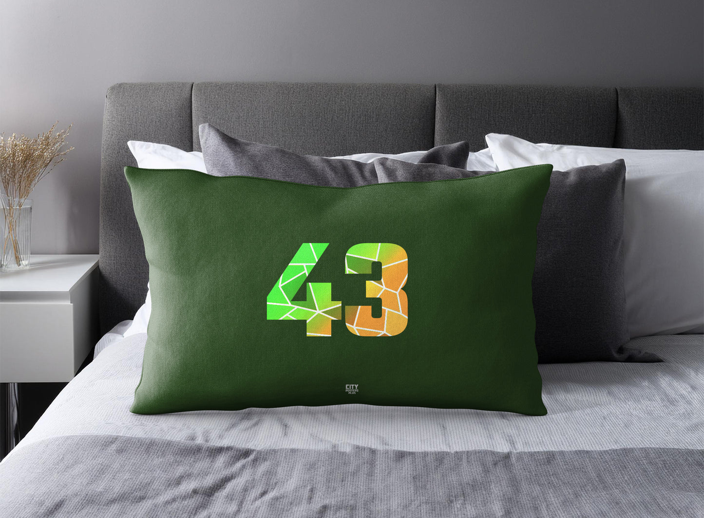 Print Deliver Plus 43 Number Square & Rectangle Pillow Cases