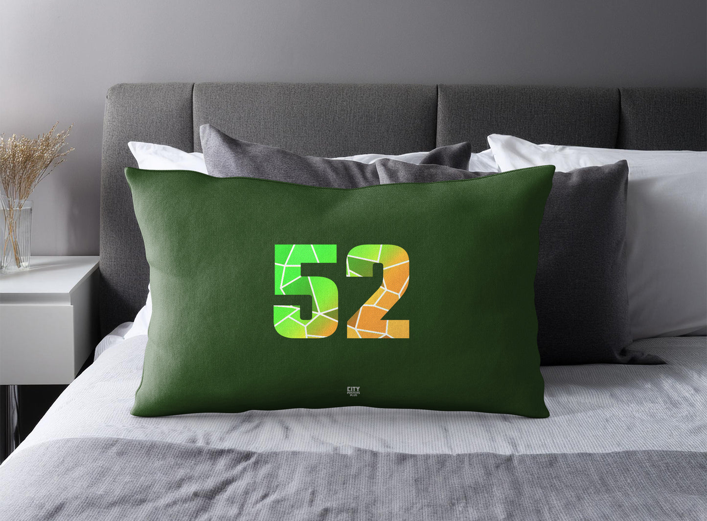 Print Deliver Plus 52 Number Square & Rectangle Pillow Cases