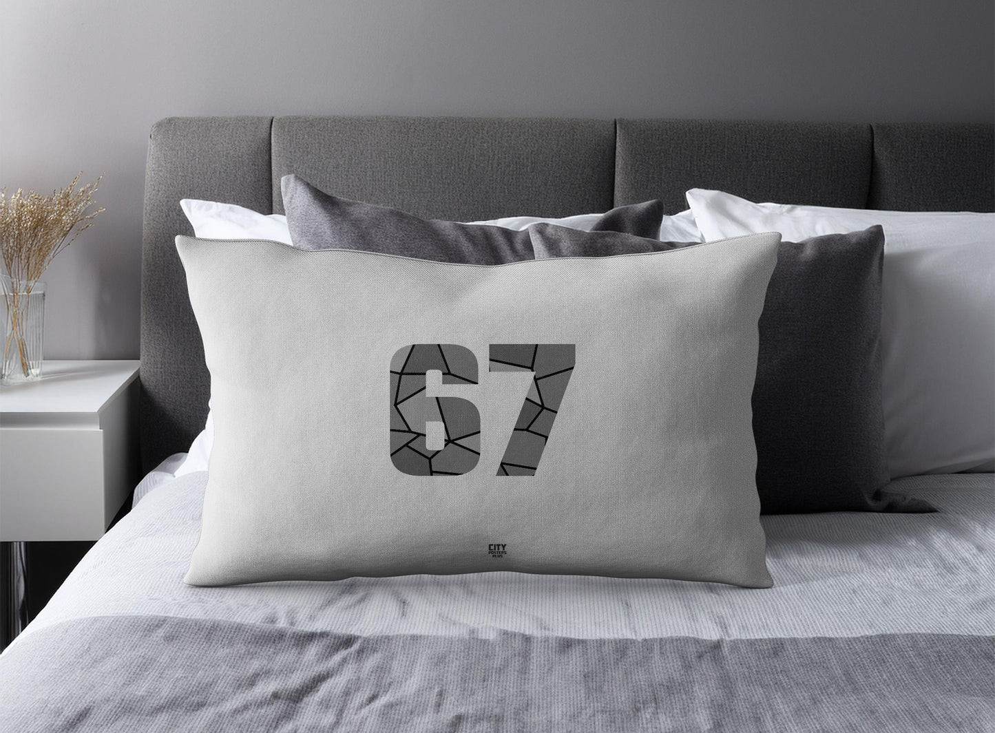 Print Deliver Plus 67 Number Square & Rectangle Pillow Cases