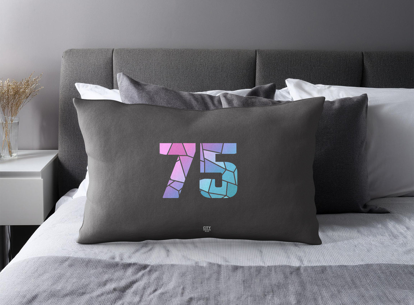 Print Deliver Plus 75 Number Square & Rectangle Pillow Cases