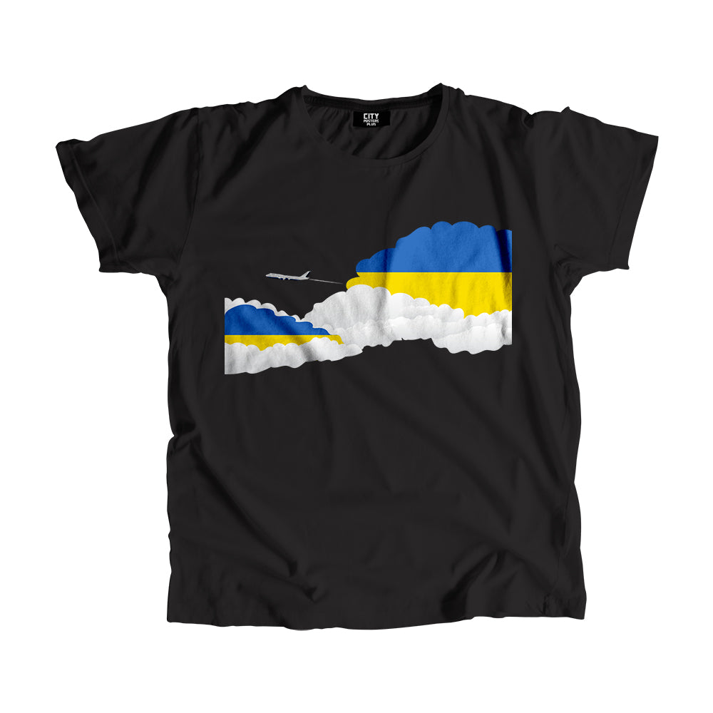 Ukraine Day Clouds Men Unisex T-Shirt