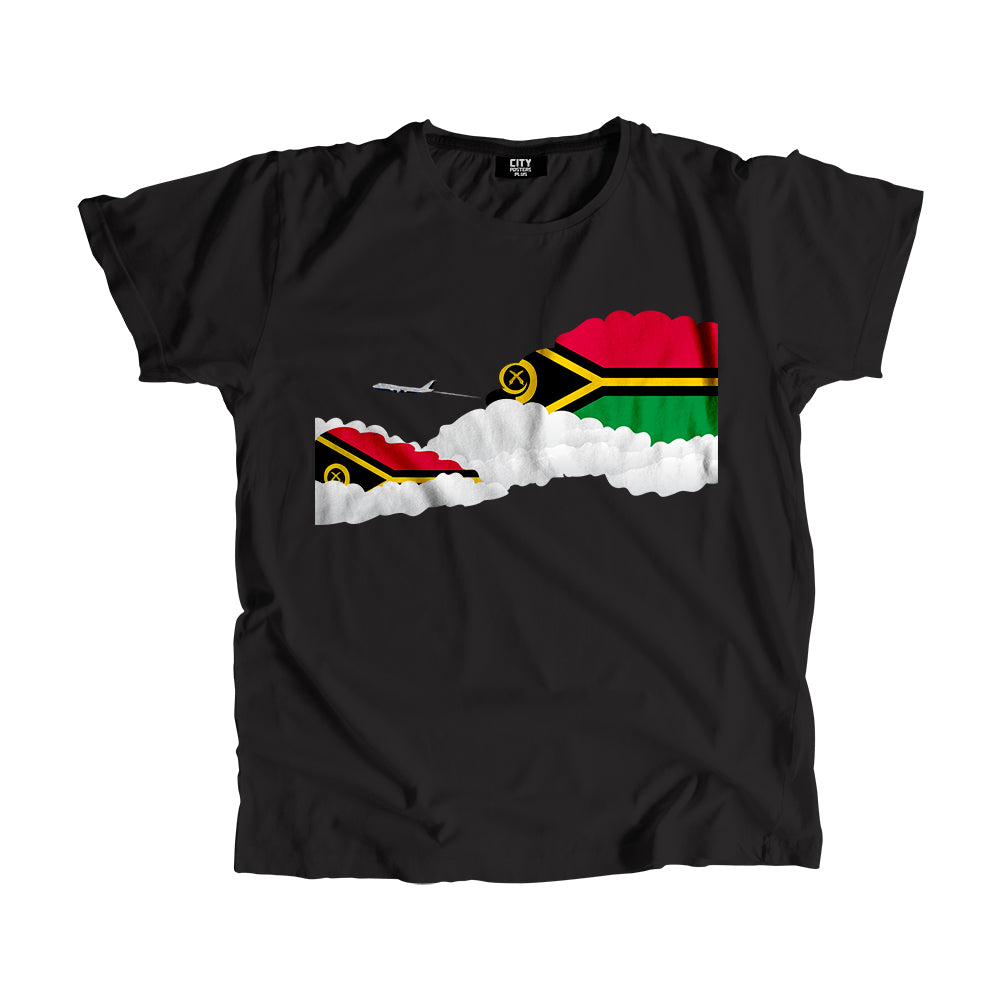 Vanuatu Day Clouds Men Unisex T-Shirt