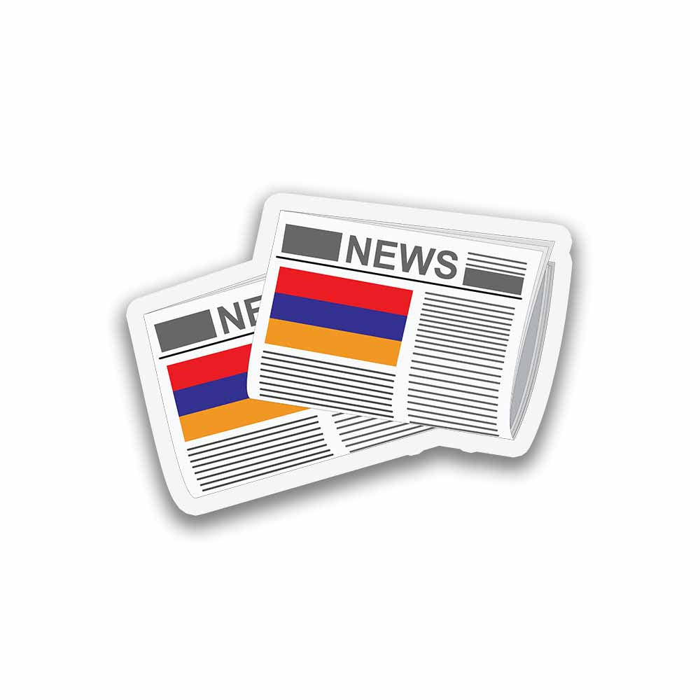 Amenia Newspapers Sticker & Magnet