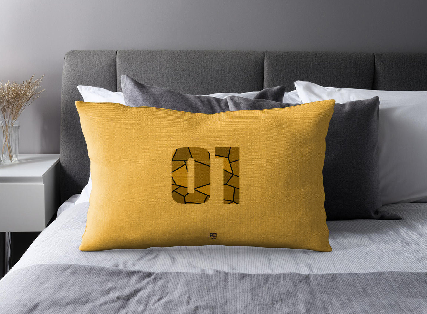 Print Deliver Plus 01 Number Square & Rectangle Pillow Cases