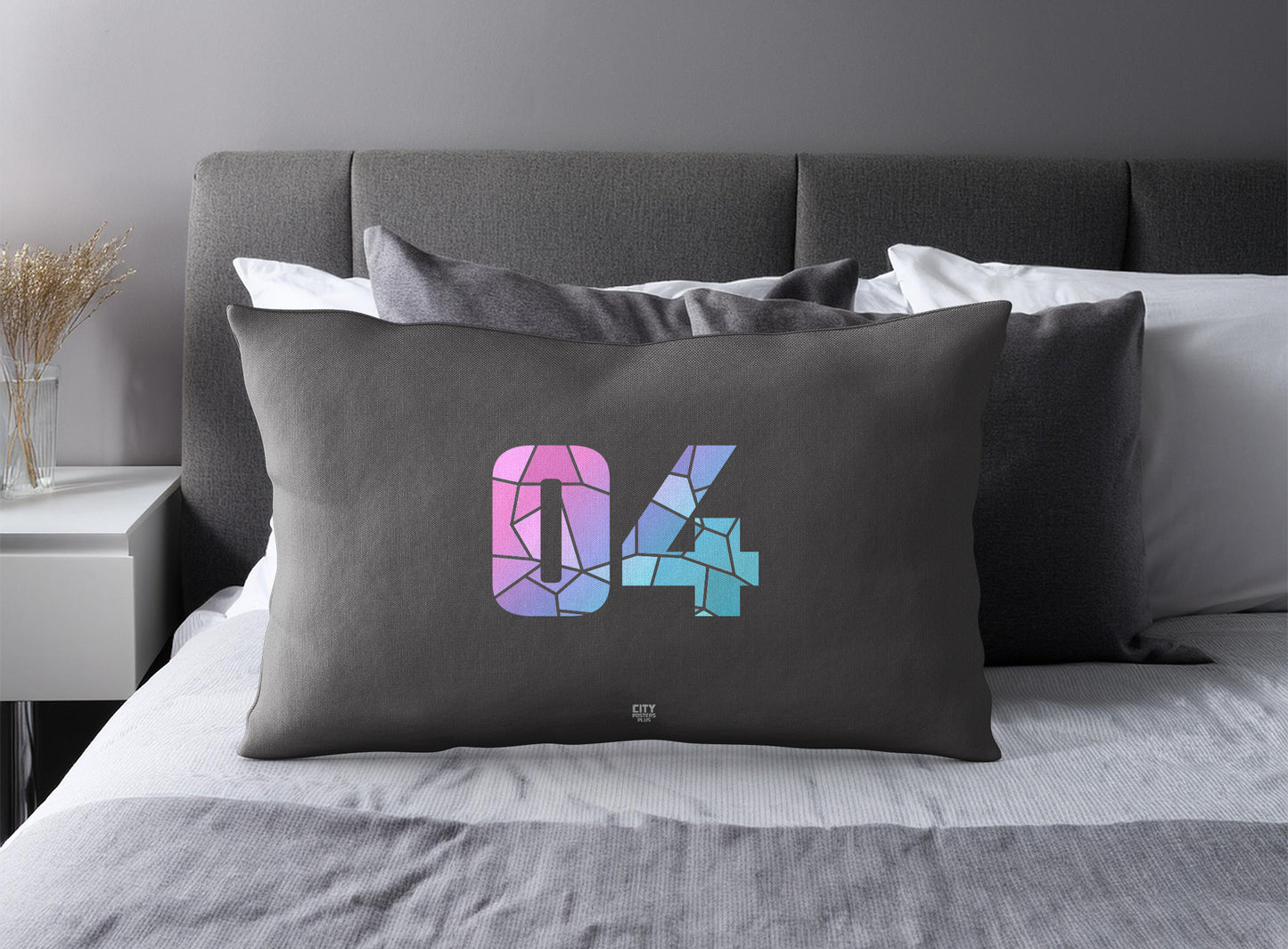 Print Deliver Plus 04 Number Square & Rectangle Pillow Cases