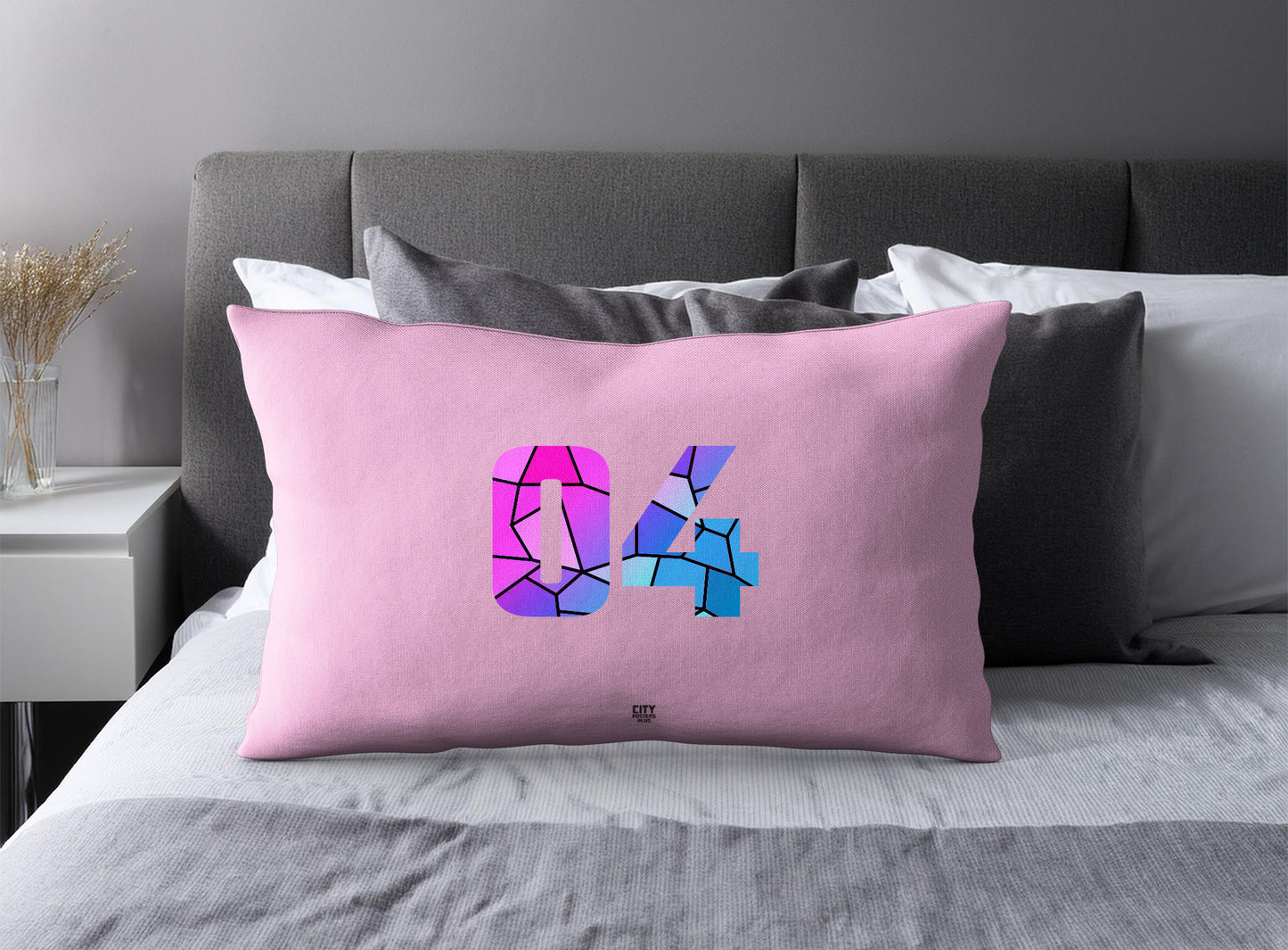 Print Deliver Plus 04 Number Square & Rectangle Pillow Cases