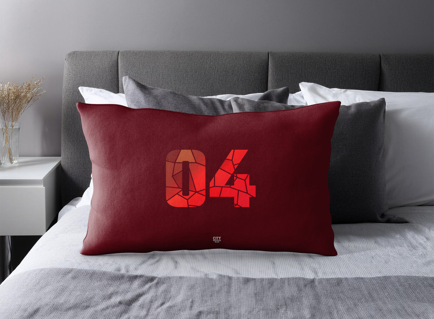 Print Deliver Plus 04 Number Square & Rectangle Pillow Cases