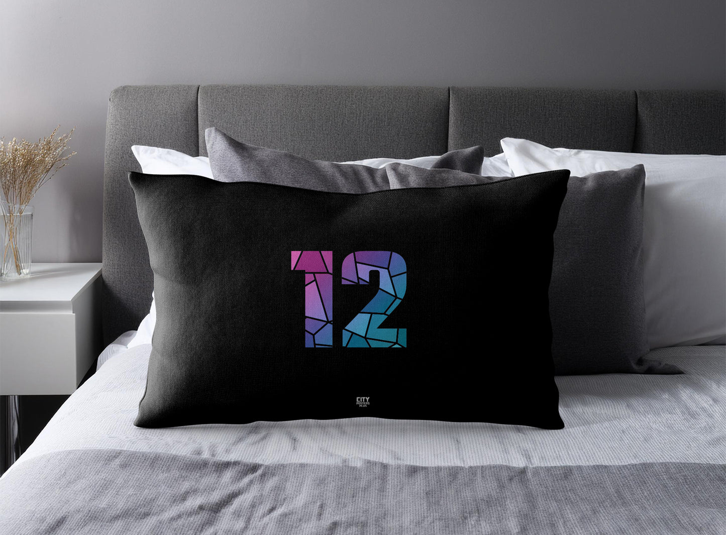 Print Deliver Plus 12 Number Square & Rectangle Pillow Cases