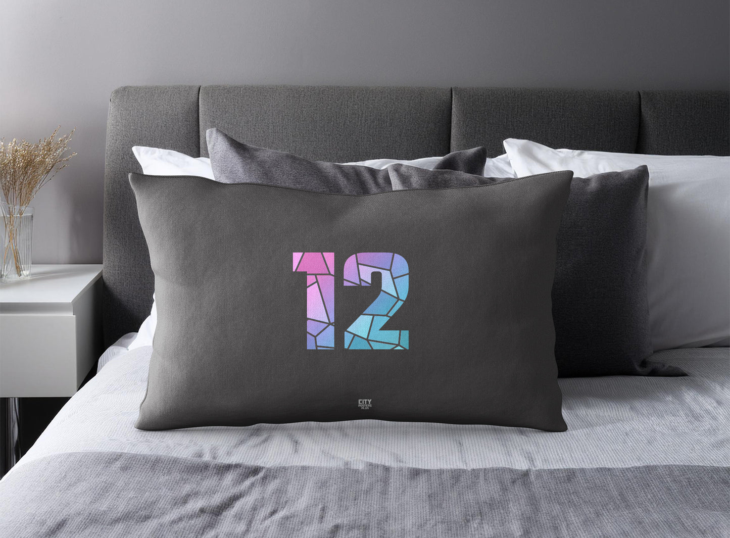 Print Deliver Plus 12 Number Square & Rectangle Pillow Cases