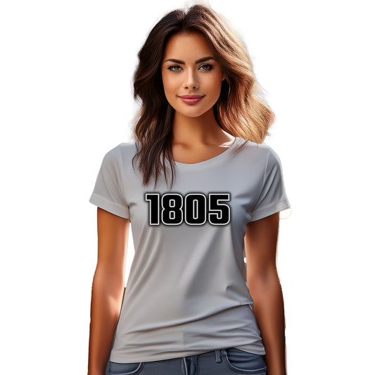 1805 Year Women T-Shirt (Melange Grey)