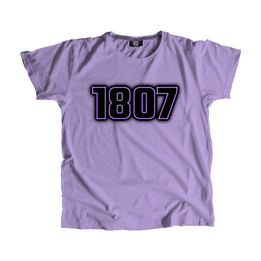 1807 Year Men Unisex T-Shirt (Iris Lavender)