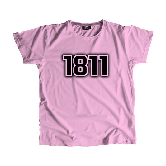 1811 Year Men Unisex T-Shirt (Light Pink)
