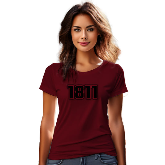 1811 Year Women T-Shirt (Maroon)
