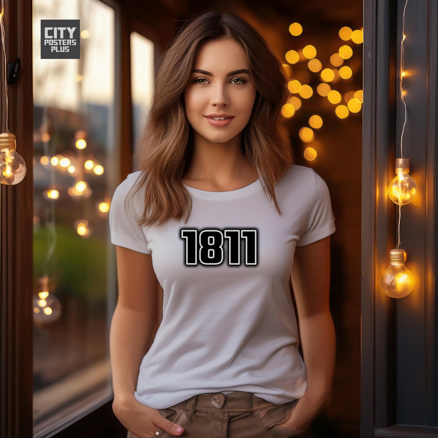 1811 Year Women T-Shirt (Melange Grey)