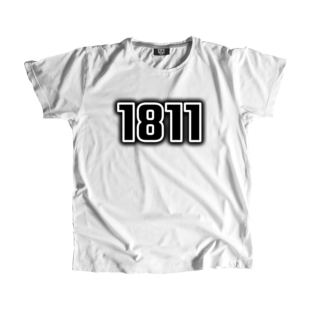 1811 Year Men Unisex T-Shirt (White)