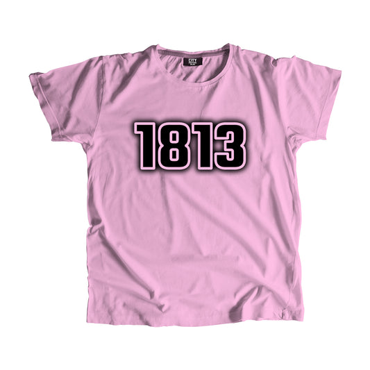 1813 Year Men Unisex T-Shirt (Light Pink)