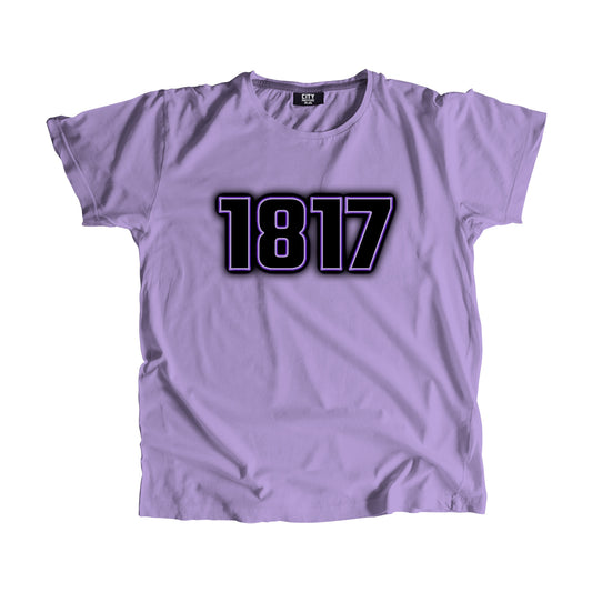 1817 Year Men Unisex T-Shirt (Iris Lavender)