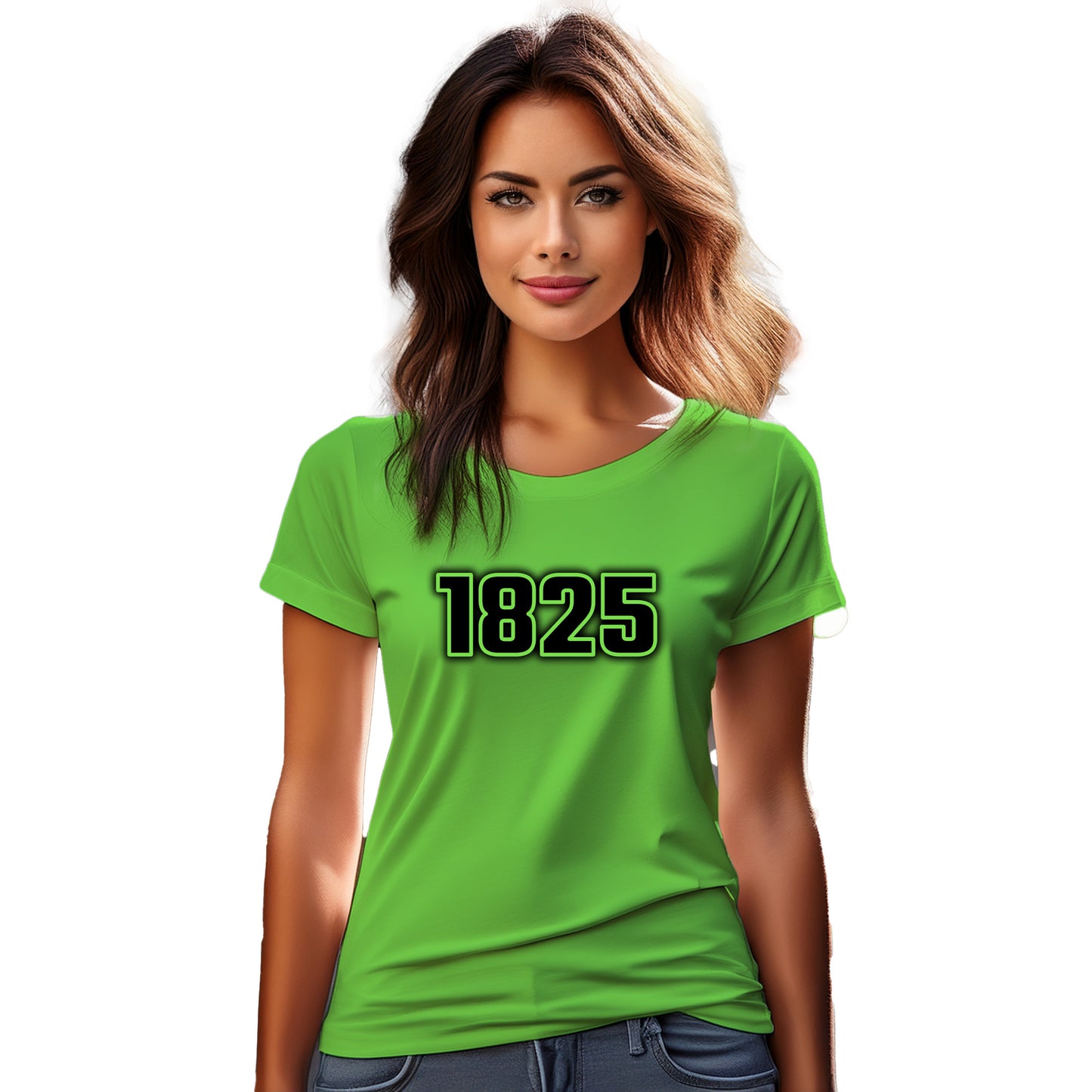 1825 Year Women T-Shirt (Liril Green)