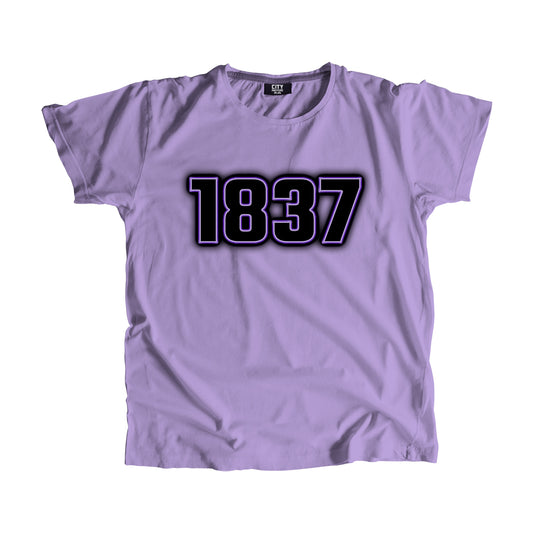 1837 Year Men Unisex T-Shirt (Iris Lavender)