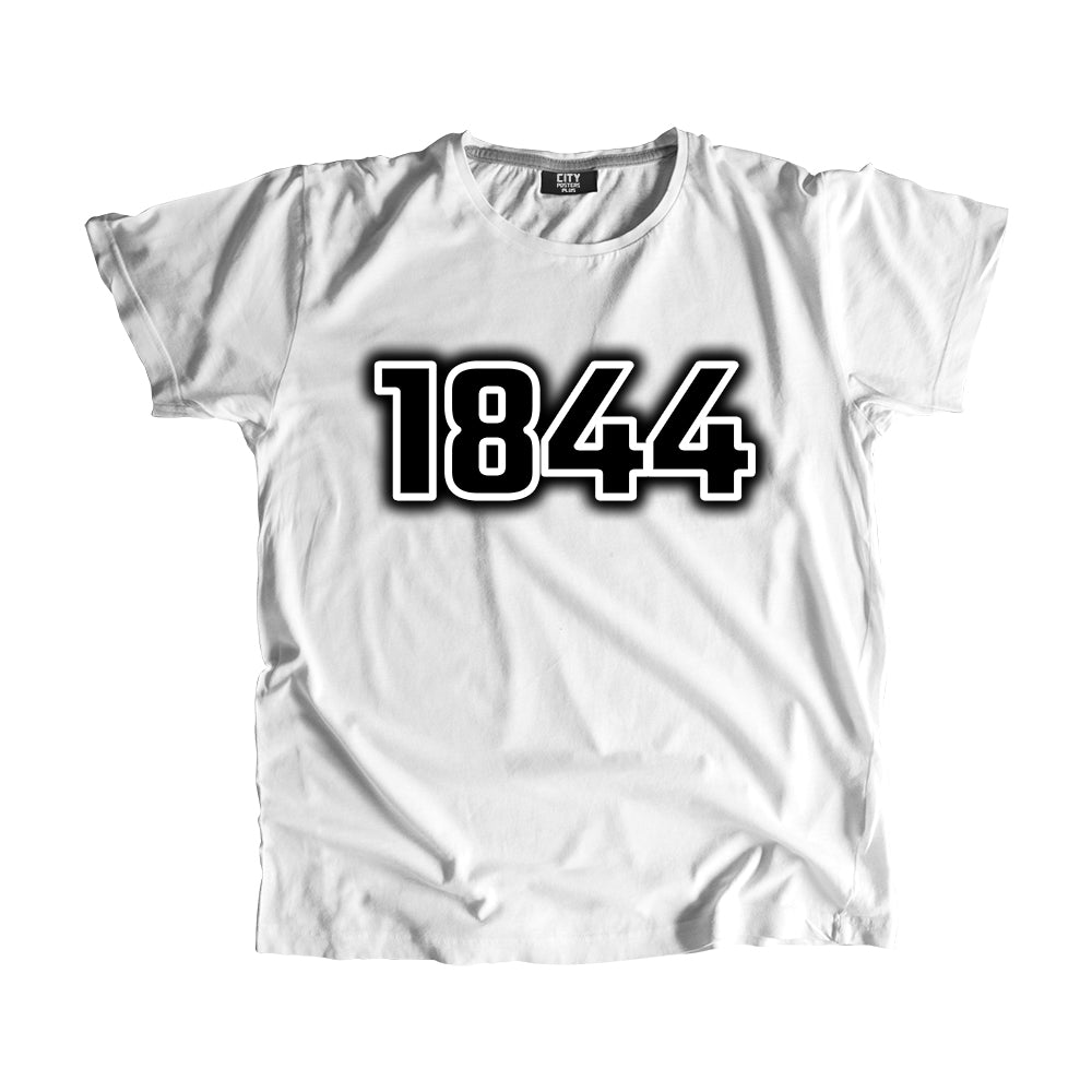 1844 Year Men Unisex T-Shirt (White)