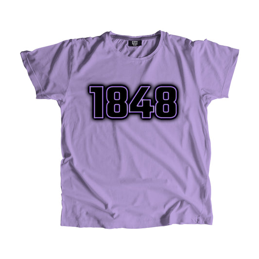 1848 Year Men Unisex T-Shirt (Iris Lavender)