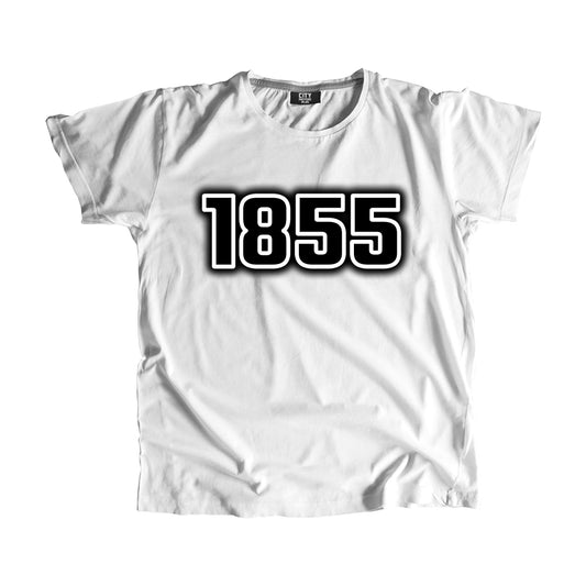 1855 Year Men Unisex T-Shirt (White)