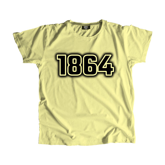 1864 Year Men Unisex T-Shirt (Butter Yellow)