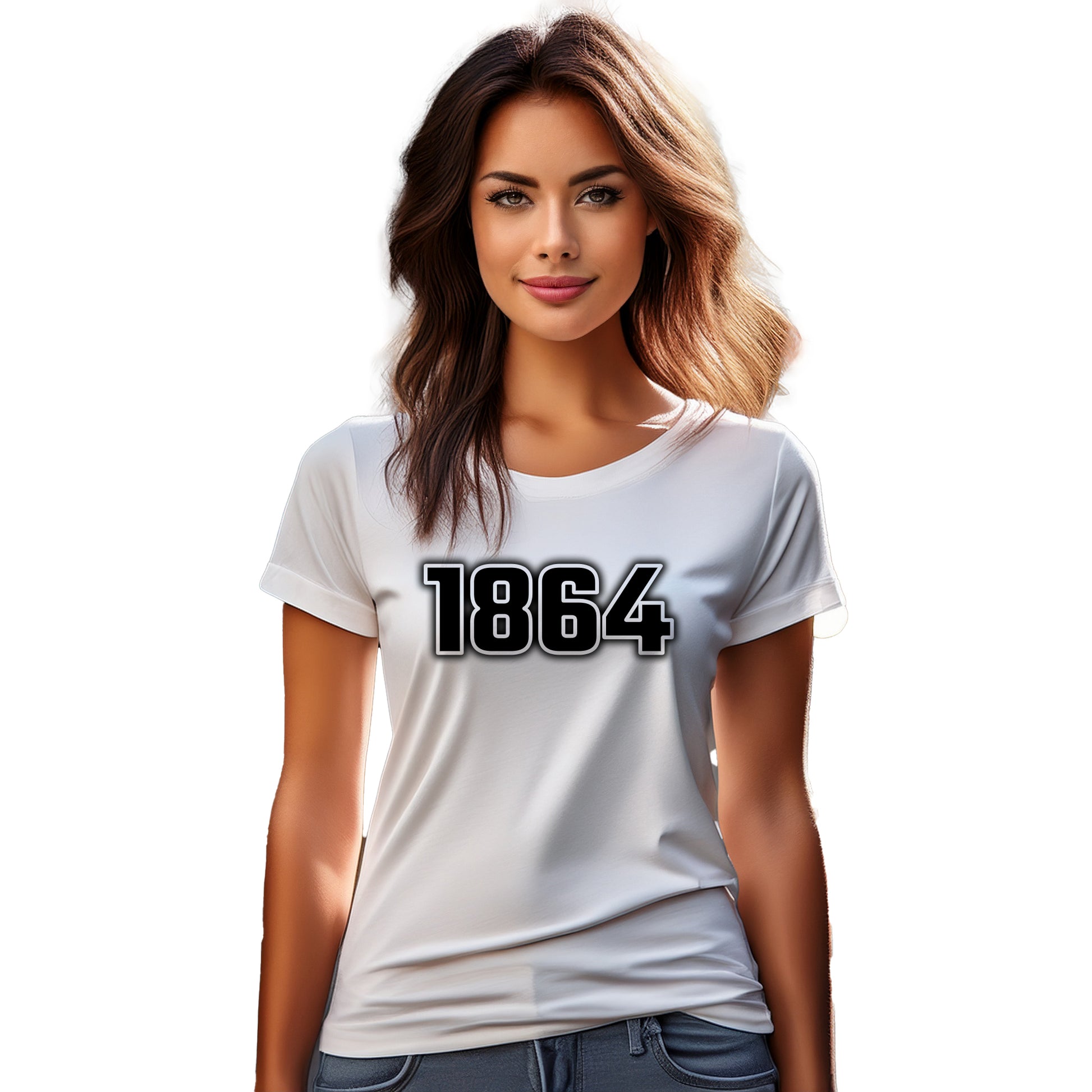 1864 Year Women T-Shirt (White)