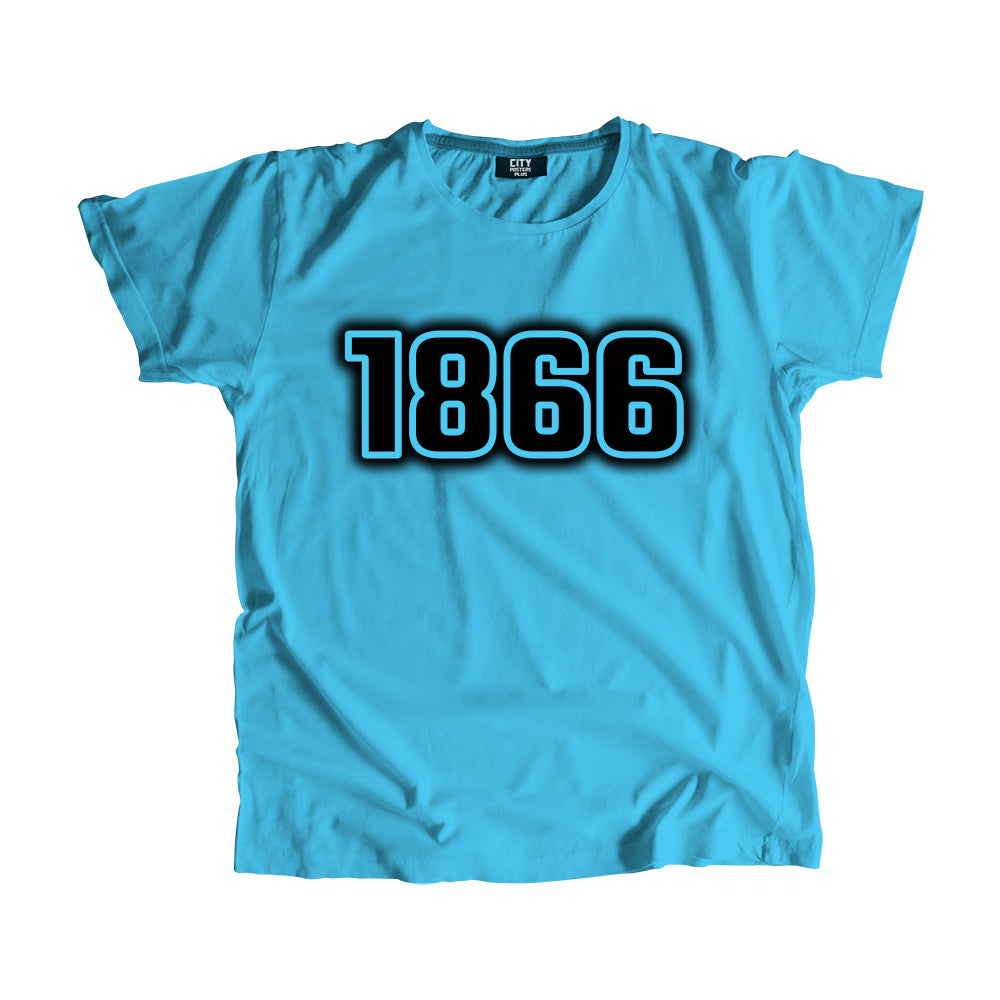 1866 Year Men Unisex T-Shirt (Sky Blue)