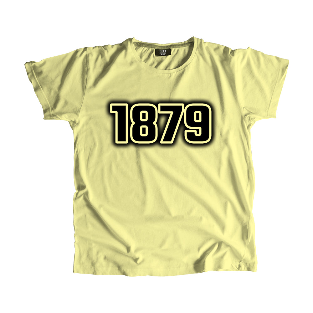 1879 Year Men Unisex T-Shirt (Butter Yellow)