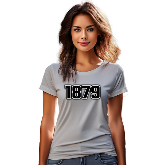 1879 Year Women T-Shirt (Melange Grey)