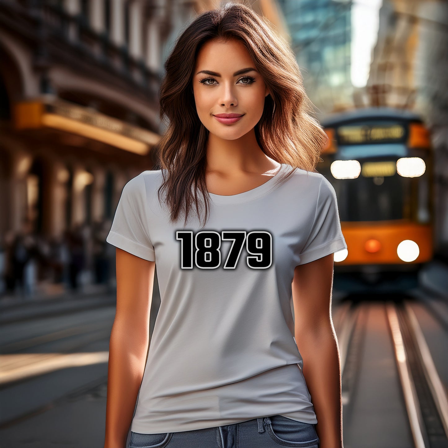1879 Year Women T-Shirt (Melange Grey)