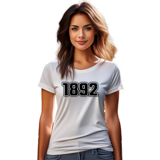 1892 Year Women T-Shirt (White)