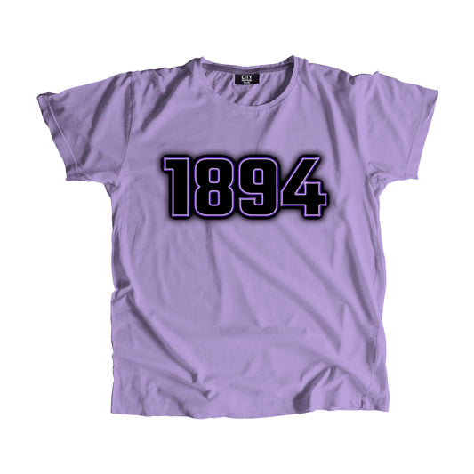 1894 Year Men Unisex T-Shirt (Iris Lavender)