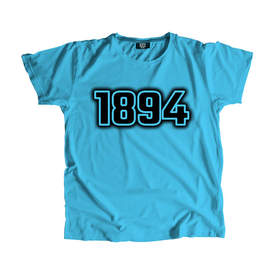 1894 Year Men Unisex T-Shirt (Sky Blue)