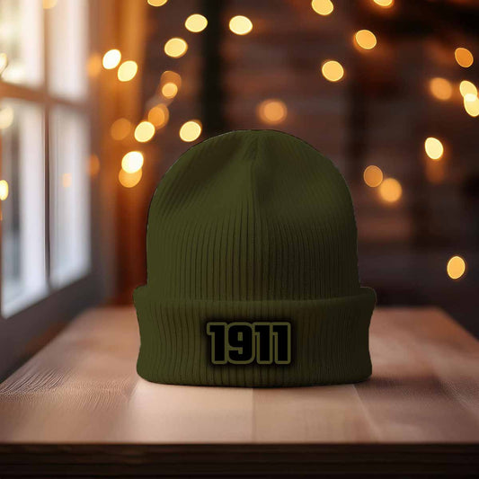 Beanie Plus  1911 Year Beanie | Vintage & Future Year Knit Winter Hat 