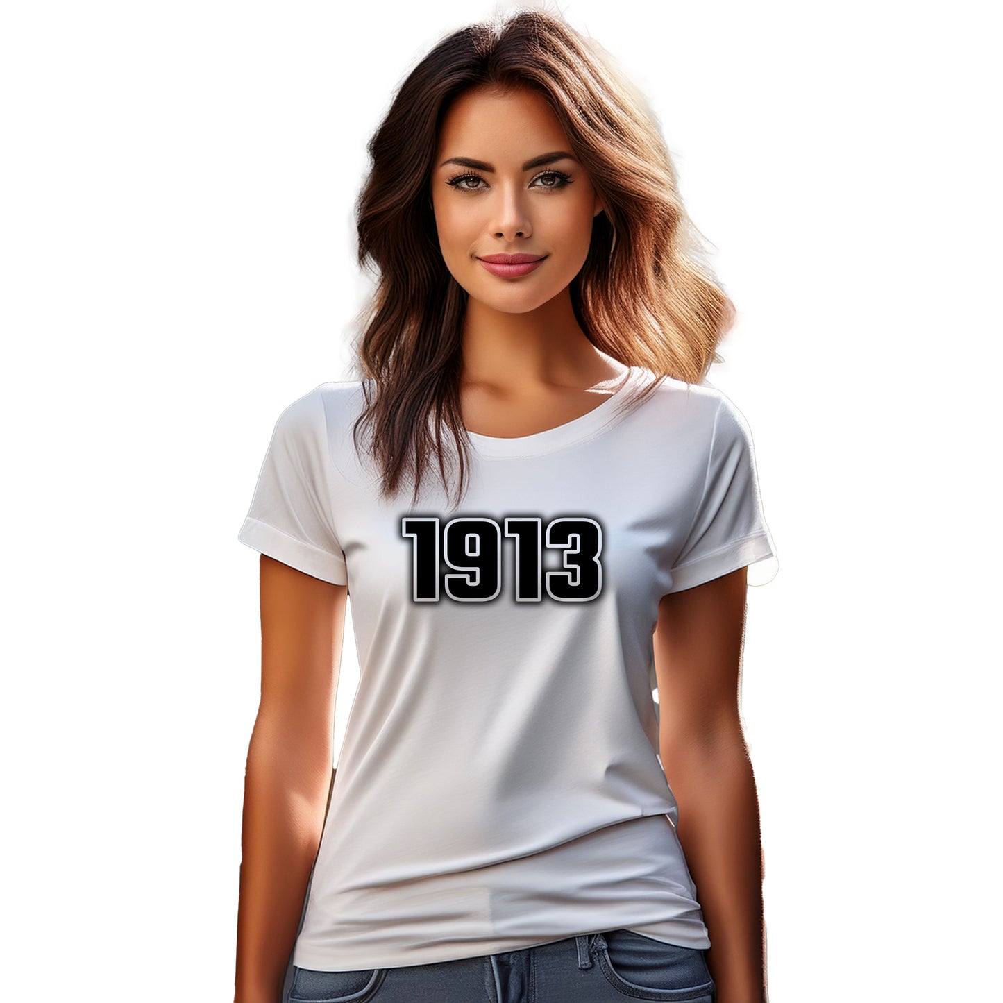 1913 Year Women T-Shirt (White)