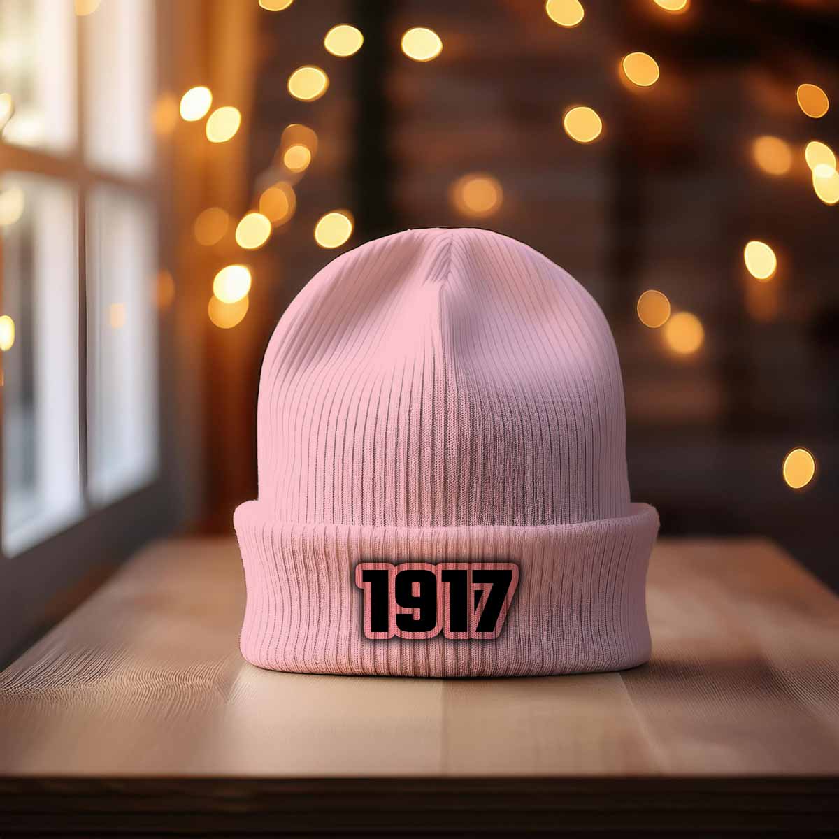 Beanie Plus  1917 Year Beanie | Vintage & Future Year Knit Winter Hat 