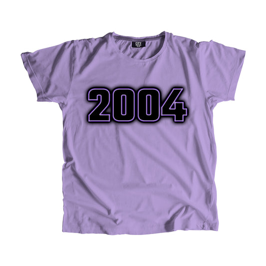 2004 Year Men Unisex T-Shirt (Iris Lavender)