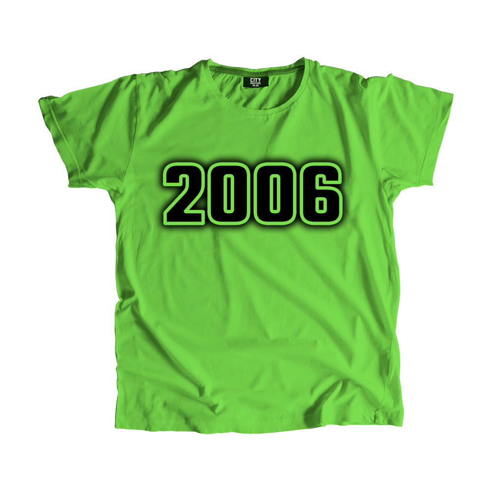 2006 Year Men Unisex T-Shirt (Liril Green)