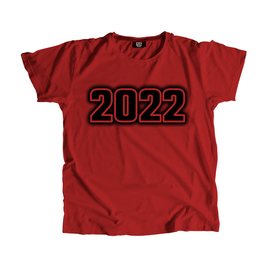 2022 Year Men Unisex T-Shirt (Red)
