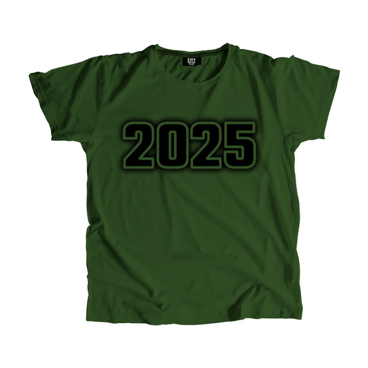 2025 Year Men Unisex T-Shirt (Olive Green)