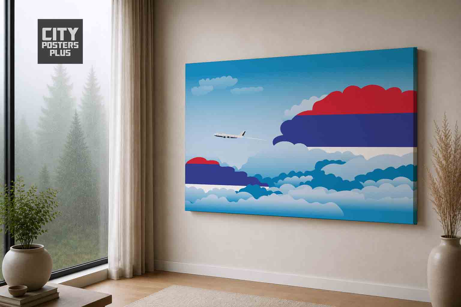 Republika Srpska Day Clouds Canvas Framed Prints | Country & City Wall Art | City Posters Plus
