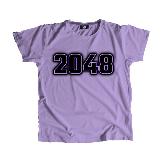 2048 Year Men Unisex T-Shirt (Iris Lavender)